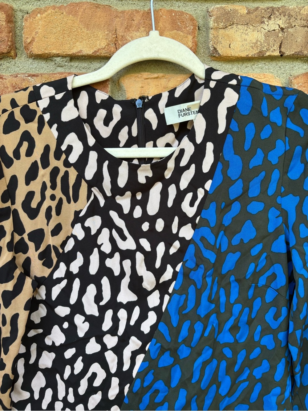 DVF Leopard dress size 8 - Picture 3 of 8